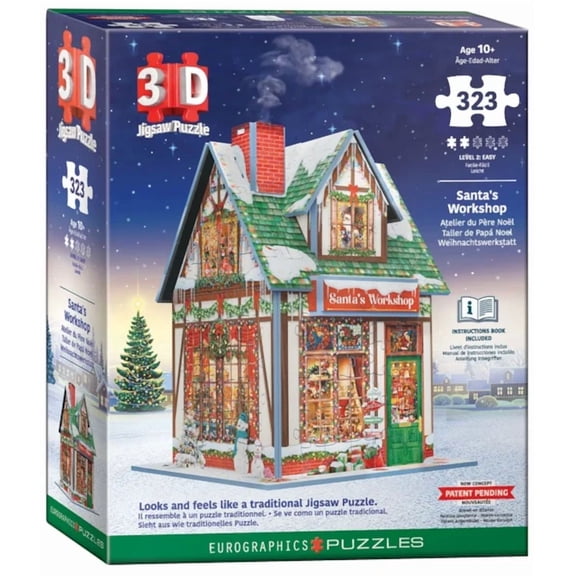 3D Santa's Workshop 323 PC Puzzle