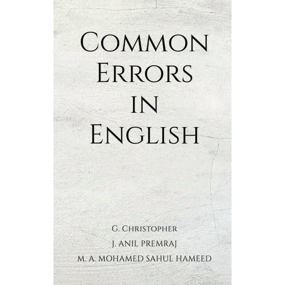 Common Errors in English, (Paperback)