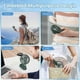 thumbnail image 3 of USB Rechargeable Portable Mini Fan with 2500mAh Base and 5 Modes Battery (Green), 3 of 5