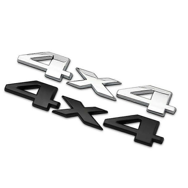 Stylish 3D 4X4 Auto Car Logo Emblem Badge Sticker Truck Auto Motor Car Stickers Decals