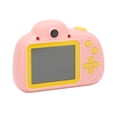 thumbnail image 4 of Yajisi Kids Selfie Camera 2.4 Inches Rechargeable Digital Toy Camera with Storage Card for Boys and Girls, 1080P HD Resolution, Portable and Lightweight Kit, Includes Lanyard and Cable, Pink, 4 of 9