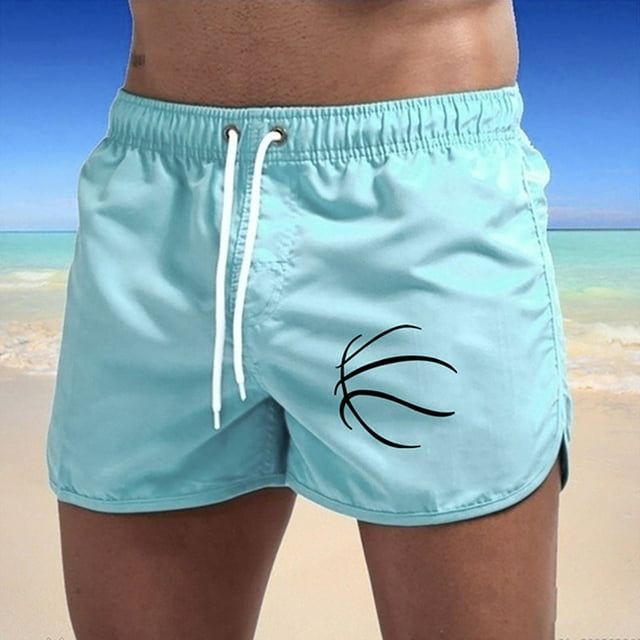 Men's Board Shorts for Spring and Summer Versatile Splicing Swimming Trousers and Surfing Beach