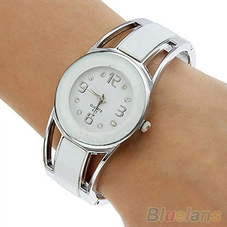 Ladies cuff watches 2024 for small wrists