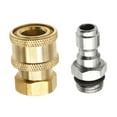 thumbnail image 3 of Almencla High Pressure Washer Nozzle ,Pressure Washer Adapter, Easy to Install, Replaces Converter Premium 1/4 Quick Connector Coupler Female Male Thread, 3 of 8