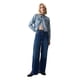 thumbnail image 1 of Jeans Mujer GAP Tiro Alto Stride Lavado Oscuro 32 Corto, 1 of 1