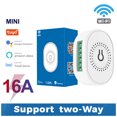 thumbnail image 6 of Keyboarant Light Switch Module WiFi Remote Control Breaker Wireless Switch Module WiFi 2 Way Smart Switch Module White 16A, 6 of 6