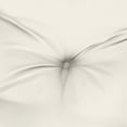 thumbnail image 6 of vidaXL Garden Bench Cushion Melange Cream 47.2"x19.7"x2.8" Fabric, 6 of 7