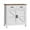White, variant on HSUNNS Farmhouse Storage Cabinet, Coffee Bar with 2 Drawers and 2 Doors, Sideboard Buffet Cabinet for Kitchen Dining Room, White