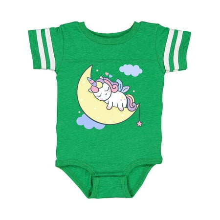 

Inktastic Unicorn Moon Gift Baby Girl Bodysuit