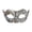 A003- Red (Style C), variant on Leopard Print Masquerade Mask for Women 7 Inch Half Face Halloween Mask for Masquerade Party Mardi Gras Accessory for Stage Performance Photo Booth Prop, 1 Pack