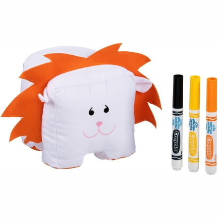 Crayola Doodlemals Scribbles the Lion Toy Set, 4 Pieces
