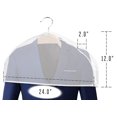 thumbnail image 2 of Paquete de 15 fundas para hombros zhang ming protectores transpirables contra el polvo, 2 of 5