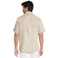 thumbnail image 4 of 9 Crowns Essentials Men's Guayabera Button Down Shirt, 4 of 4