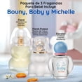 thumbnail image 3 of Set 3 perfumes Zermat bebé Boby Michell Bouny floral suave, 3 of 5