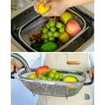 thumbnail image 4 of Extendable And Movable Drainage Mesh Basket, Stainless Steel Fine Mesh Colander Offers Comfortable Hold For Your Culinary Creations, 4 of 4