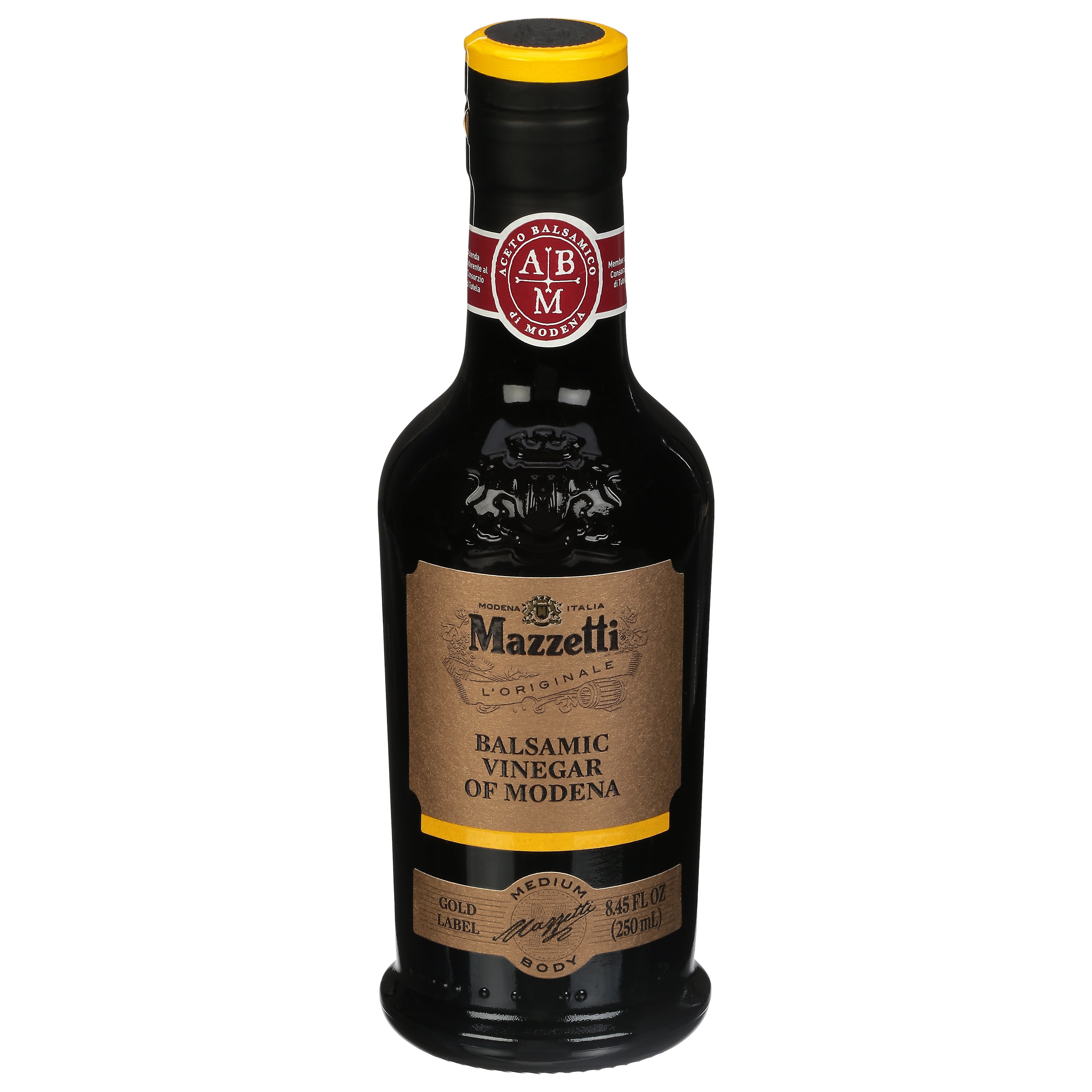 Mazzetti - Balsamic Vinegar 4Leaf Gold, 8.45oz | Pack of 6