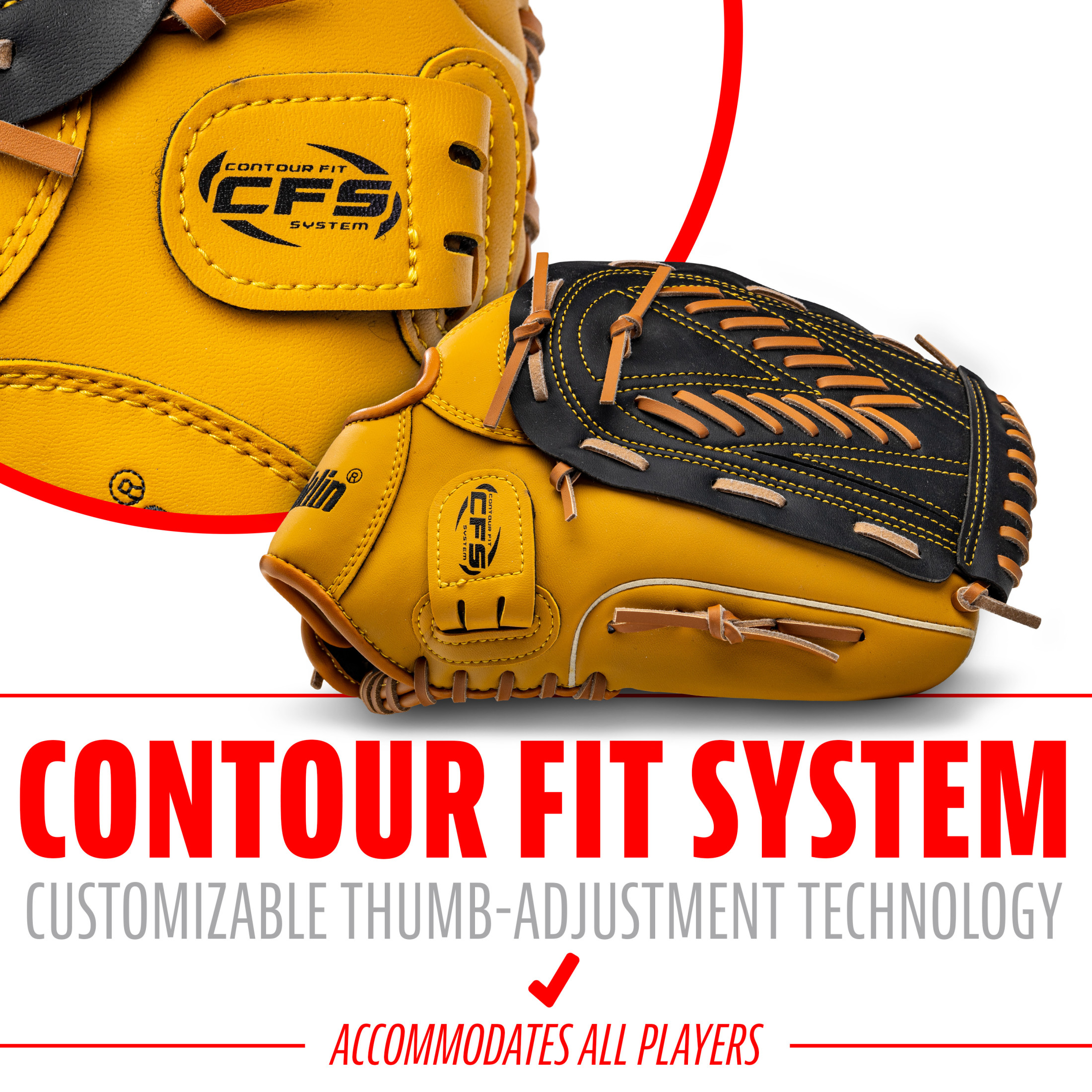 Franklin Sports Field Master Baseball Glove 13 In photo 5