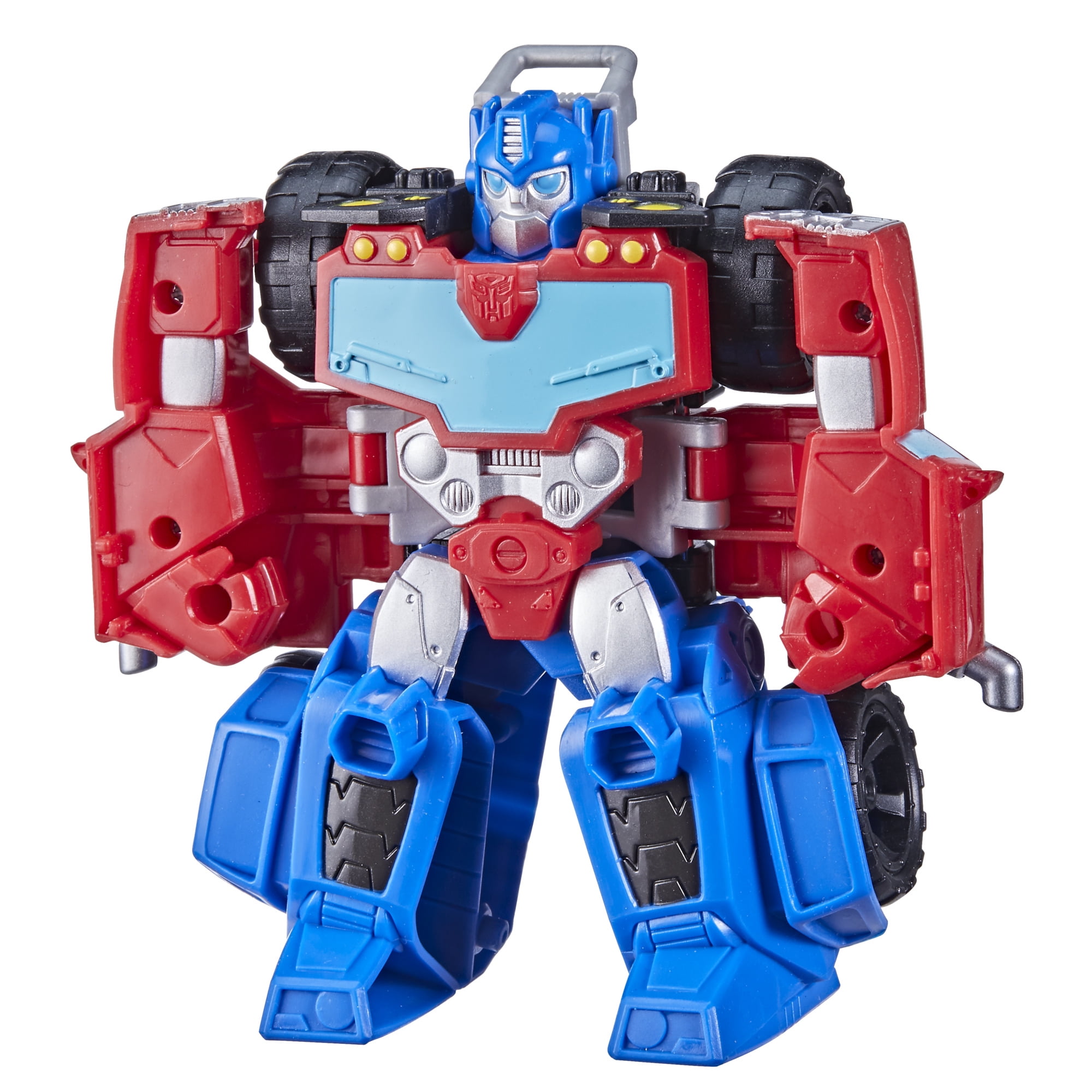 Playskool Heroes Transformers Rescue Bots Optimus Prime Plow Truck Mode 