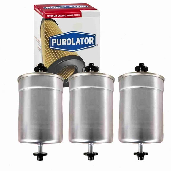 3 pc Purolator F60146 Fuel Filters for 0-450-905-030 0-450-905-031 0-450-905-033 0-450-905-063 0-450-905-095 0-450-905-099 0-450-905-206 0-450-905-262 00605-23432 043-0694 043-0736 043-0799 043-0805