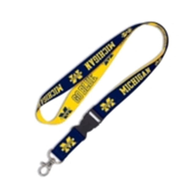 Michigan Wolverines Lanyard with Detachable Buckle