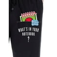thumbnail image 3 of Nickelodeon Mens' Blue's Clues What's in Your Notebook Sleep Pajama Pants, 3 of 5