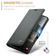 thumbnail image 4 of CaseMe Leather For Samsung Galaxy A56 5G Wallet Case with RFID Blocking, For Samsung Galaxy A56 5G Case Wallet for Women Men Card Holder Magnetic Clasp Kickstand Folio Case,Black,For Galaxy A56(5G), 4 of 11