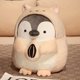 thumbnail image 3 of 25cm-45cm New Big Cute Penguin With Melon Seeds Plush Doll Cartoon Animal Plush Toys Kawaii Anime Hamster Hat Gift For Girls, 3 of 5