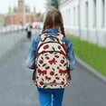 thumbnail image 5 of ALAZA Cherry Fruits Bow Backpack Elementary School Bag Bookbag Travel Rucksack, 5 of 7