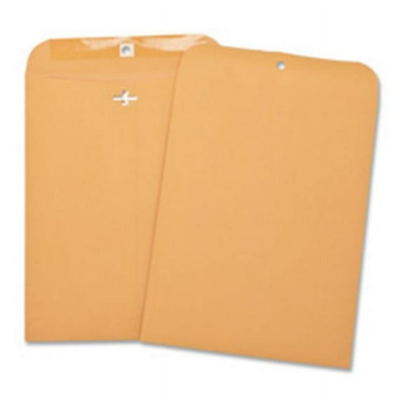 Business Source Hvy-duty Clasp Envelopes- 5in.x7-.50in.- Brown Kraft