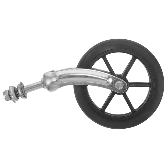 FESTFENDS 1 Set Wheelchair Replacement Parts Rubber Wheels with Smooth Rotation for Daily Use