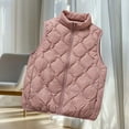 thumbnail image 4 of Uootdi Women's Lightweight Down Vest Puffer Sleeveless Jacket Stand Collar Zipper Warm Winter Outerwear with Pockets, 4 of 7