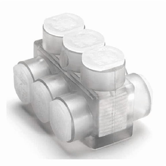 Burndy Insulated Multitap Connector,2.97 In. L BIBD2503
