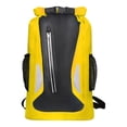 thumbnail image 2 of Eigraketly Mochilas impermeables Mochila conveniente seca Gran capacidad Multiusos Bolsa de aplicación amplia Senderismo Natación al aire libre Mochilas de mochilero Amarillo, 2 of 6