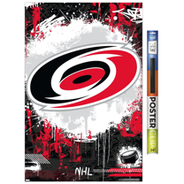 NHL Carolina Hurricanes - Maximalist Logo 23 Wall Poster, 22.375" x 34"