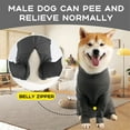 thumbnail image 4 of UOSIA Dog Onesie After Surgery Recovery Suit Female Male Neuter Dogs Pet Body Suits, 4 of 7