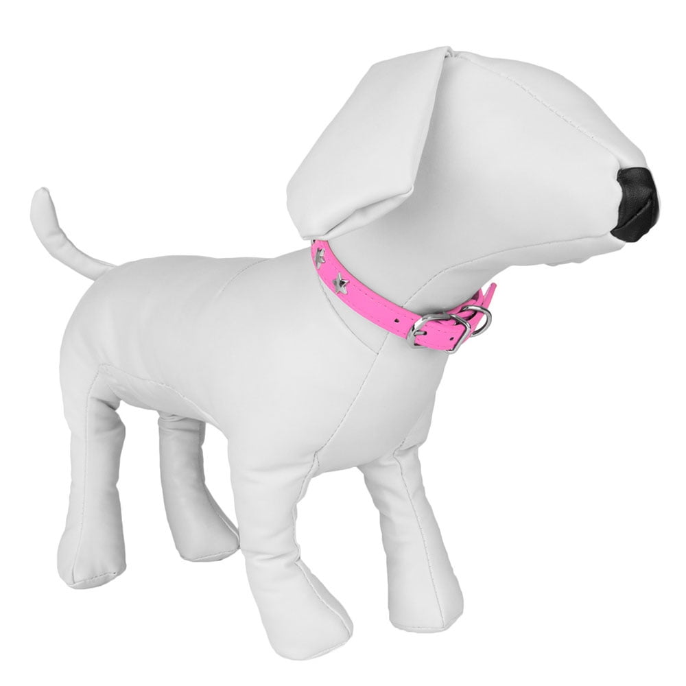 CUECUEPET Adjustable Dog Collar with Embellished Star Bling Charms [Multiple Sizes]
