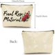 thumbnail image 2 of Bolsa de maquillaje con diseño de rosa roja para mujer, neceser de viaje con cremallera, multiusos, para artículos de tocador, organizador de almacenamiento, 2 of 9