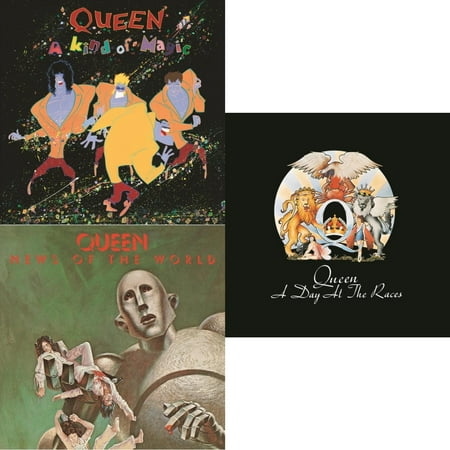 Kind Of Magic & News Of The World & Day At The Races [LP Vinyl Bundle]