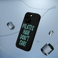 thumbnail image 5 of DistinctInk MagSafe Tough Case for Apple iPhone 15 Pro (6.1" Screen) - Pilates Hair Don't Care - Raised Bezel Screen Guard, 5 of 6
