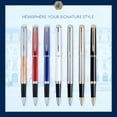 thumbnail image 7 of Waterman Hemisphere RollerBall Pen | Gloss Black with 23k Gold Trim | Fine Point | Black Ink | Gift Box, 7 of 7