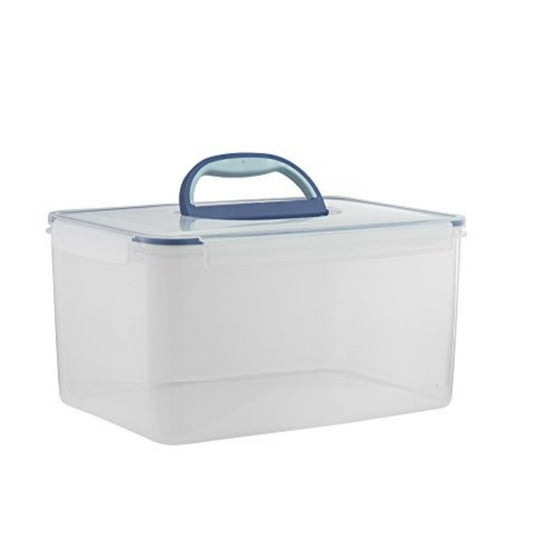 Komax Biokips Big Size Food Storage Container Airtight With Handle Large 48 6 Cup 1 Clear