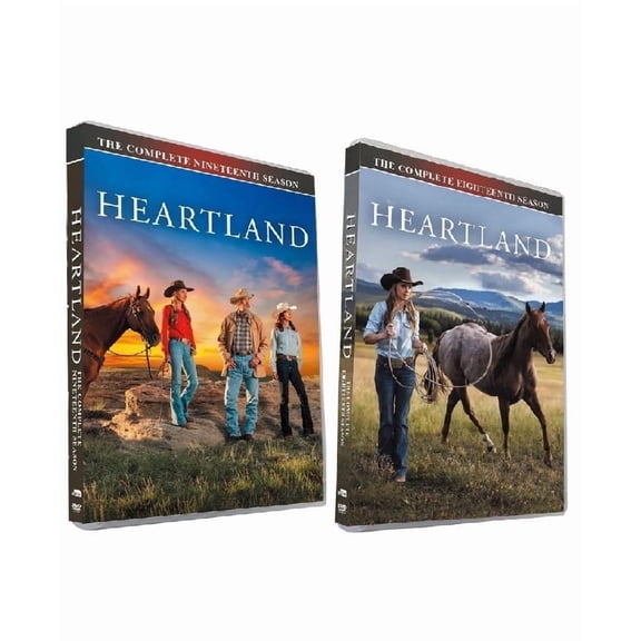 Heartland Season 18 &19 (4-Disc DVD Set) New Movie