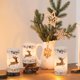 thumbnail image 5 of GenSwin Velas Pilar LED Sin Llama Navideñas 3 Paquetes 7x12cm, 5 of 7