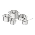 thumbnail image 1 of ZWILLING Ensemble de Casseroles Vitality 10 Pcs, Acier Inoxydable 18/10, 1 of 6