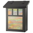 thumbnail image 1 of Americas Finest Lighting AF-3031-TB-GI Double T Verical Mailbox, Gold Iridescent - Textured Black, 1 of 1