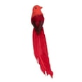 thumbnail image 2 of Northlight 9" Red Cardinal with Long Tail Clip-On Christmas Ornament, 2 of 5