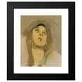 thumbnail image 2 of Helene Schjerfbeck 12x14 Black Modern Framed Museum Art Print Titled - Madonna Immaculata, After the Greco, 2 of 5