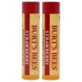 thumbnail image 1 of Bálsamo labial Burts Bees, hidratante con fresas, paquete doble, 4,4 ml, 1 of 6