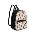 thumbnail image 2 of Eheartsgir Dachshunds Pattern Fashion Backpack for Women Lightweight Work Bag for Hiking Travel, Polyester Front Pocket Mini Backpack, 2 of 8