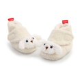 thumbnail image 5 of Newborn Baby Cozy Fleece Booties with Grippers Winter Slippers Socks Soft Sole Stay On Infant First Walker Crib Shoes 6-12 Months, 5 of 8